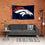 WinCraft Denver Broncos Printed Header 3x5 Foot Banner Flag - Sports Collectibles, Sports Memorabilia, Sports Fan Shop, Sports Gifts