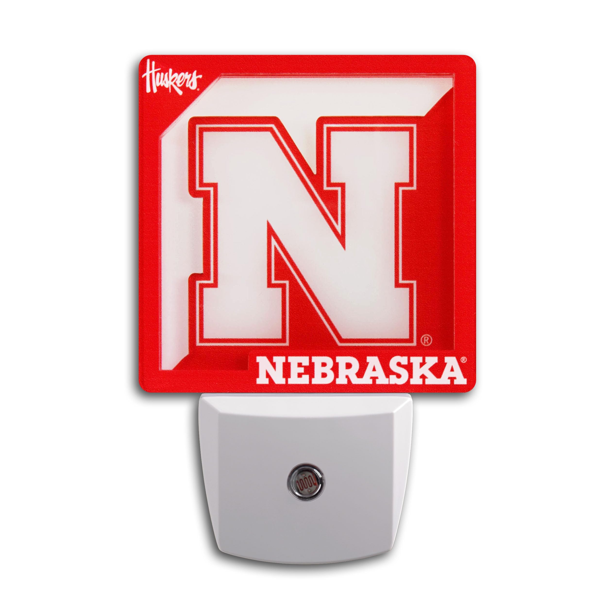 YouTheFan NCAA Nebraska Cornhuskers Logo Series Nite Light - Sports Collectibles, Sports Memorabilia, Sports Fan Shop, Sports Gifts