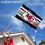 WinCraft Kansas City Chiefs Stripes Flag Pole and Bracket Mount Kit - Sports Collectibles, Sports Memorabilia, Sports Fan Shop, Sports Gifts