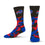 For Bare Feet NFL BUFFALO BILLS Shattered Camo Crew Sock Team Color Large - Sports Gifts, Sports Memorabilia, Sports Collectibles, Fan Shop