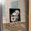New Orleans Saints Sir Saint Banner Window Wall Hanging Flag with Suction Cup - Sports Collectibles, Sports Memorabilia, Sports Fan Shop, Sports Gifts