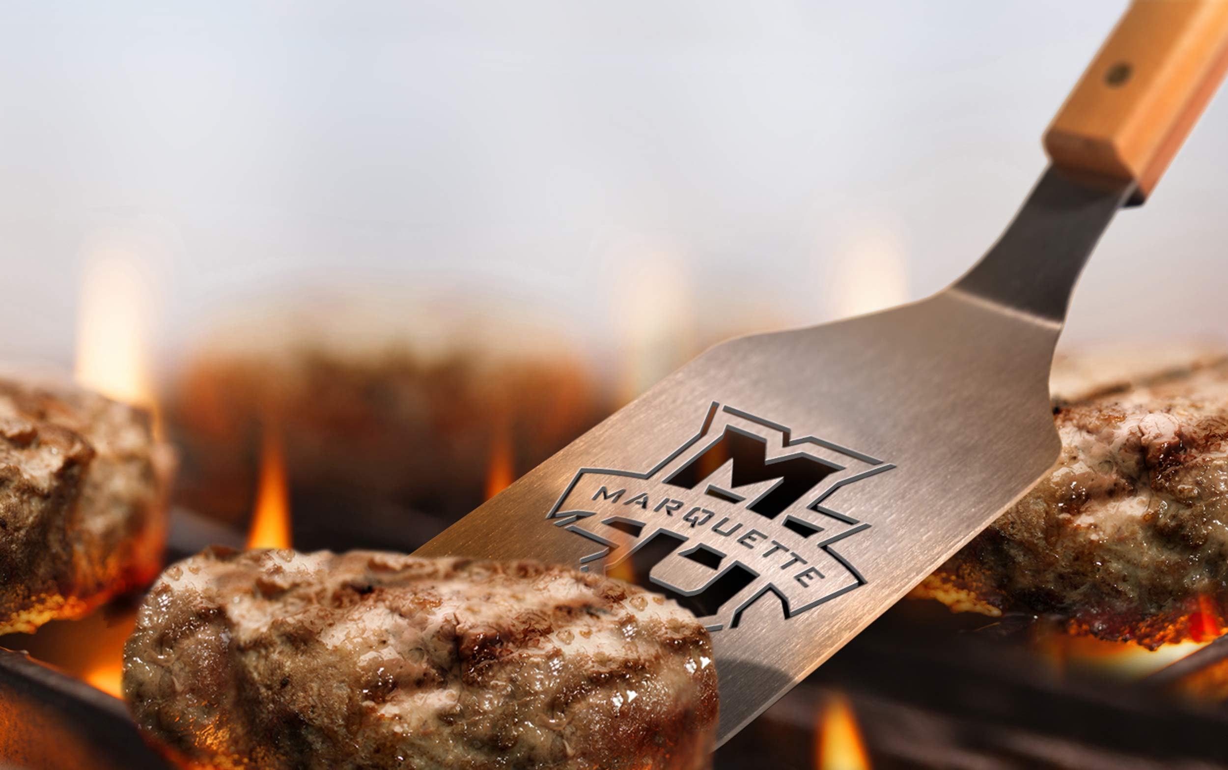 NCAA Marquette Golden Eagles Classic Series Sportula Stainless Steel Grilling Spatula - Sports Collectibles, Sports Memorabilia, Sports Fan Shop, Sports Gifts