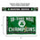 WinCraft Boston Celtics 18 Time NBA Champions Printed Header 3x5 Premium Banner Flag - Sports Collectibles, Sports Memorabilia, Sports Fan Shop, Sports Gifts