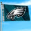 WinCraft Philadelphia Eagles Printed Header 3x5 Foot Banner Flag - Sports Collectibles, Sports Memorabilia, Sports Fan Shop, Sports Gifts