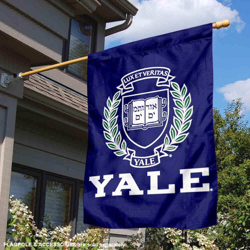 Yale Bulldogs University College House Flag - Sports Collectibles, Sports Memorabilia, Sports Fan Shop, Sports Gifts