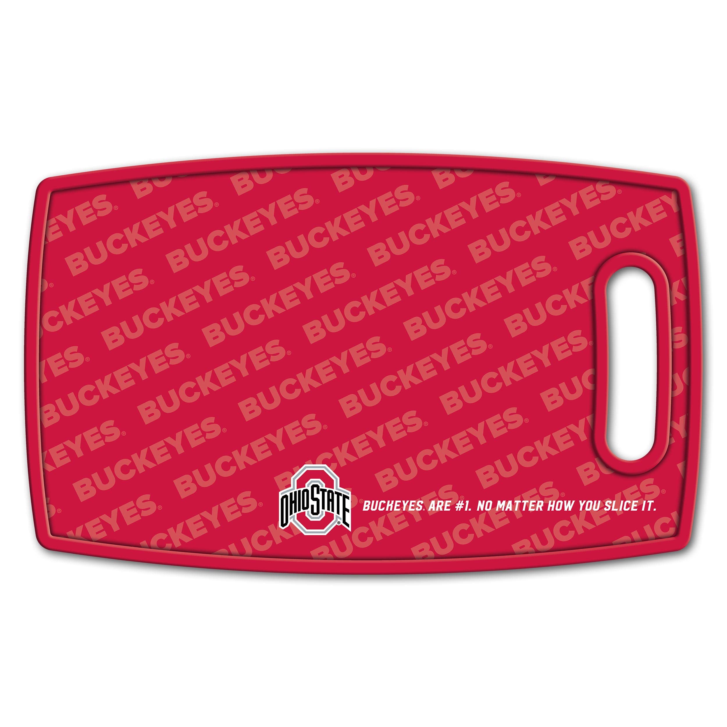 YouTheFan NCAA Ohio State Buckeyes Logo Series Cutting Board - Sports Collectibles, Sports Memorabilia, Sports Fan Shop, Sports Gifts