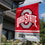 Ohio State Buckeyes Champions 2024 House Banner Flag - Sports Collectibles, Sports Memorabilia, Sports Fan Shop, Sports Gifts