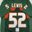 Autographed/Signed Ray Lewis Miami Green College Football Jersey PSA/DNA COA