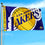 WinCraft Los Angeles Lakers Printed Header 3x5 Premium Banner Flag - Sports Collectibles, Sports Memorabilia, Sports Fan Shop, Sports Gifts