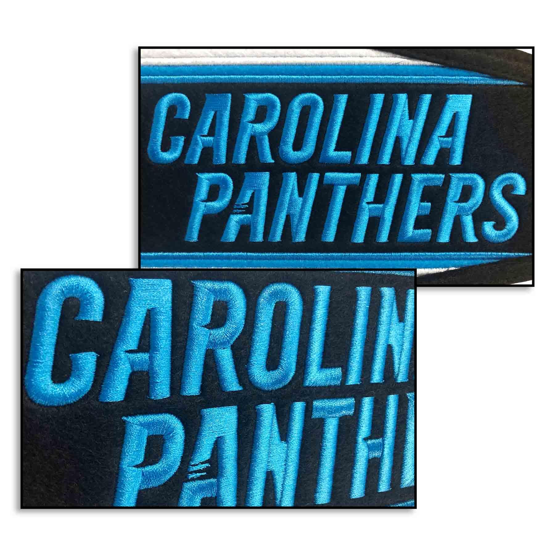 WinCraft Carolina Panthers Embroidered and Sewn Pennant - Sports Collectibles, Sports Memorabilia, Sports Fan Shop, Sports Gifts