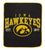 NCAA Iowa Hawkeyes Vintage Arch Block Ultra Soft Blanket - Sports Gifts, Sports Memorabilia, Sports Collectibles, Fan Shop