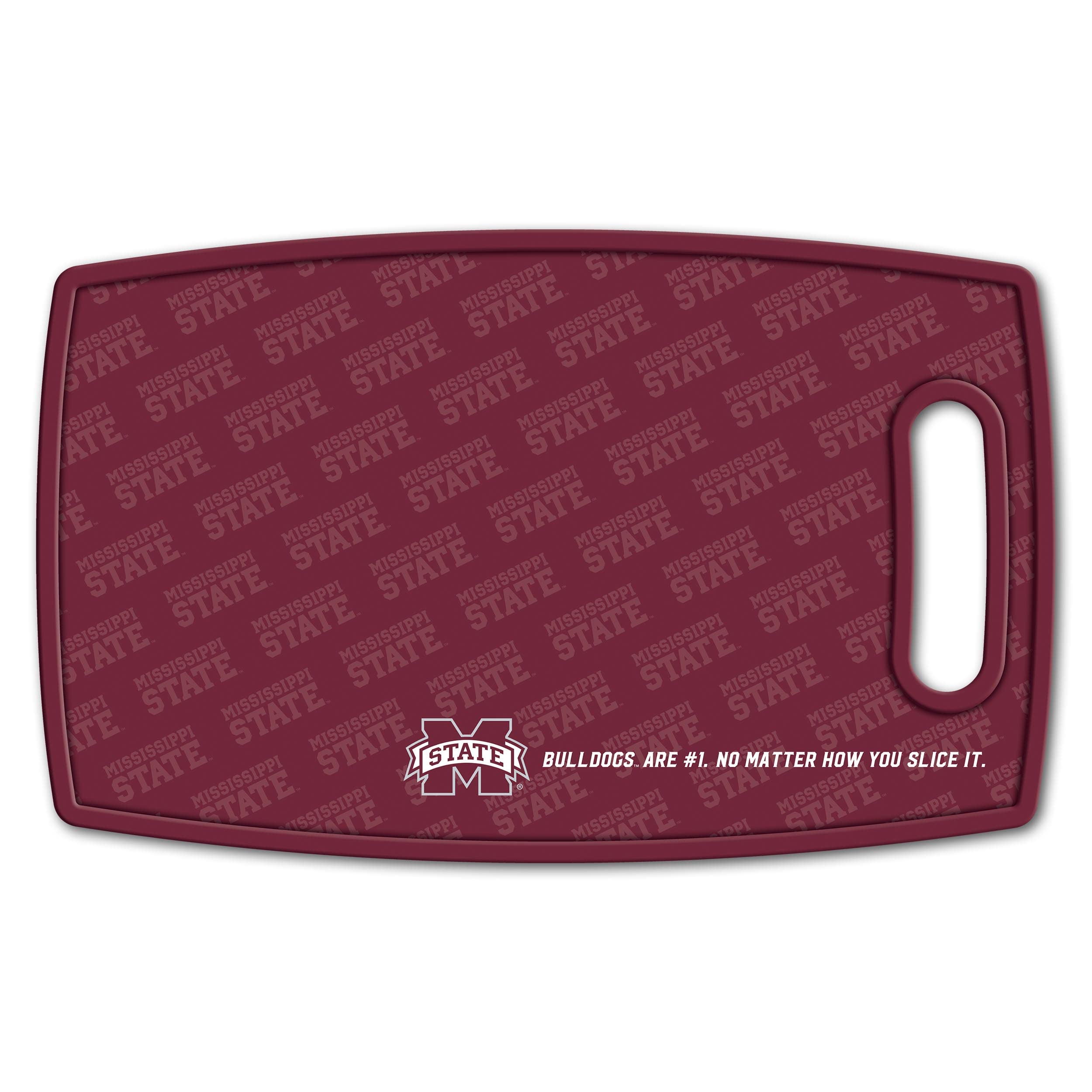 YouTheFan NCAA Mississippi State Bulldogs Logo Series Cutting Board - Sports Collectibles, Sports Memorabilia, Sports Fan Shop, Sports Gifts