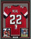 Framed Autographed/Signed Keanu Neal 35x39 Atlanta Red Football Jersey JSA COA