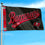 WinCraft Tampa Bay Buccaneers Script Logo Premium Flag - Sports Collectibles, Sports Memorabilia, Sports Fan Shop, Sports Gifts
