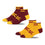 For Bare Feet NCAA USC TROJANS Front and Center 2 Pack Team Colors Large - Sports Gifts, Sports Memorabilia, Sports Collectibles, Fan Shop