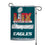 WinCraft Philadelphia Eagles Two-Time Super Bowl Champions 12" x 18" Double-Sided Garden Flag - Sports Collectibles, Sports Memorabilia, Sports Fan Shop, Sports Gifts