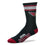 For Bare Feet NFL Youth 4 Stripe Deuce Crew Sock, Arizona Cardinals, One Size - Sports Gifts, Sports Memorabilia, Sports Collectibles, Fan Shop