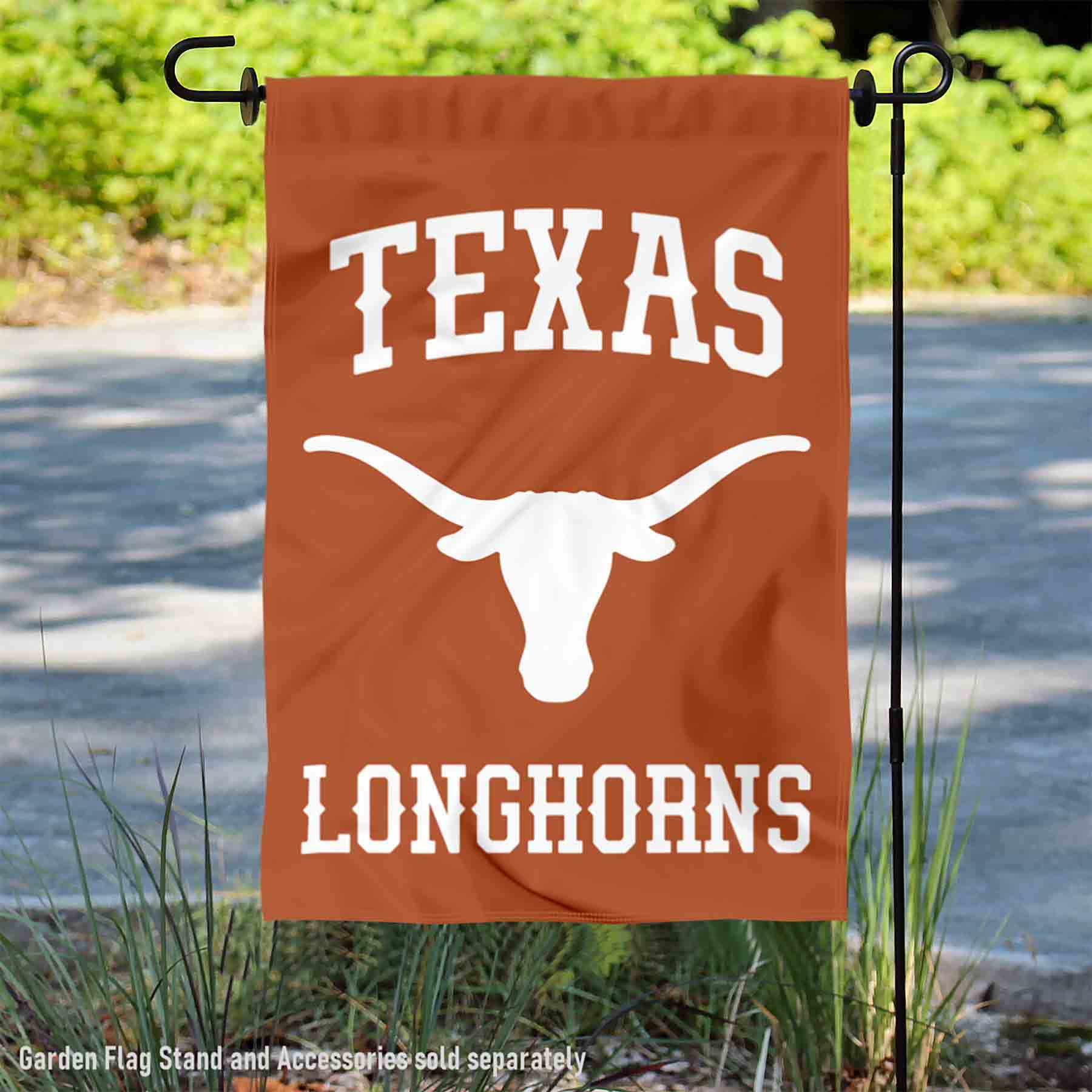 Texas Longhorns Wordmark Garden Banner Flag - Sports Collectibles, Sports Memorabilia, Sports Fan Shop, Sports Gifts