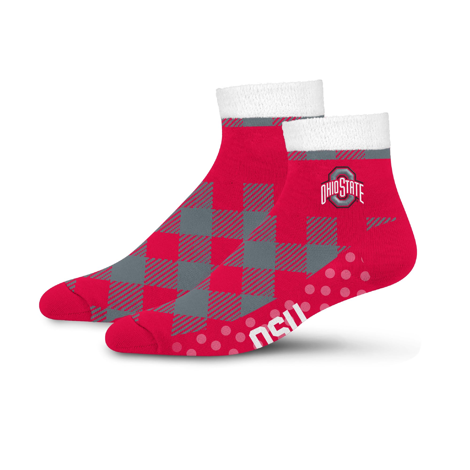 For Bare Feet NCAA OHIO STATE BUCKEYES Cozy Buff Plush Cabin Sock Team Color OSFM - Sports Gifts, Sports Memorabilia, Sports Collectibles, Fan Shop