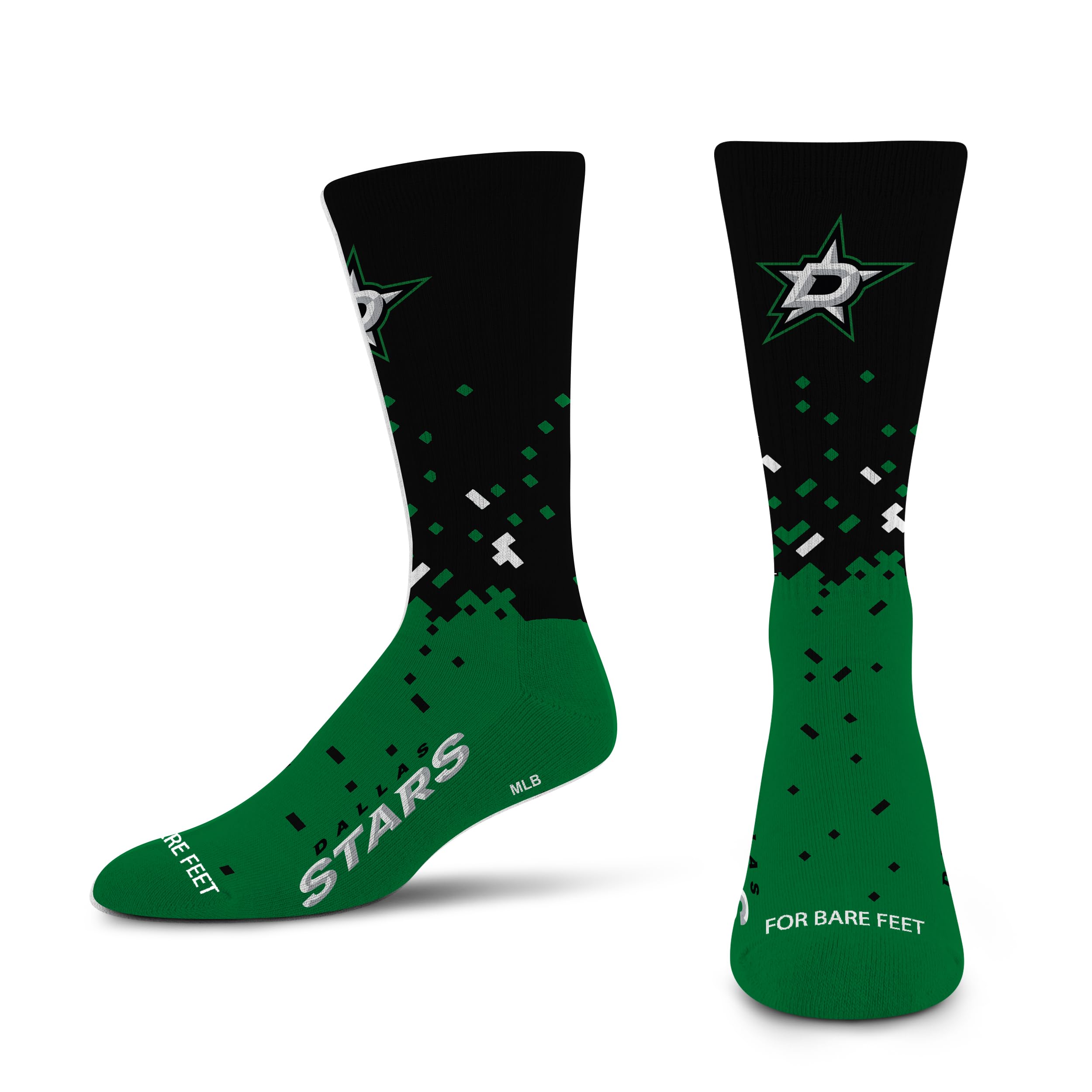 For Bare Feet NHL ANAHEIM DUCKS Spray Zone Crew Sock Team Color Large - Sports Gifts, Sports Memorabilia, Sports Collectibles, Fan Shop