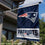 WinCraft New England Patriots Primary Logo House Banner Flag - Sports Collectibles, Sports Memorabilia, Sports Fan Shop, Sports Gifts