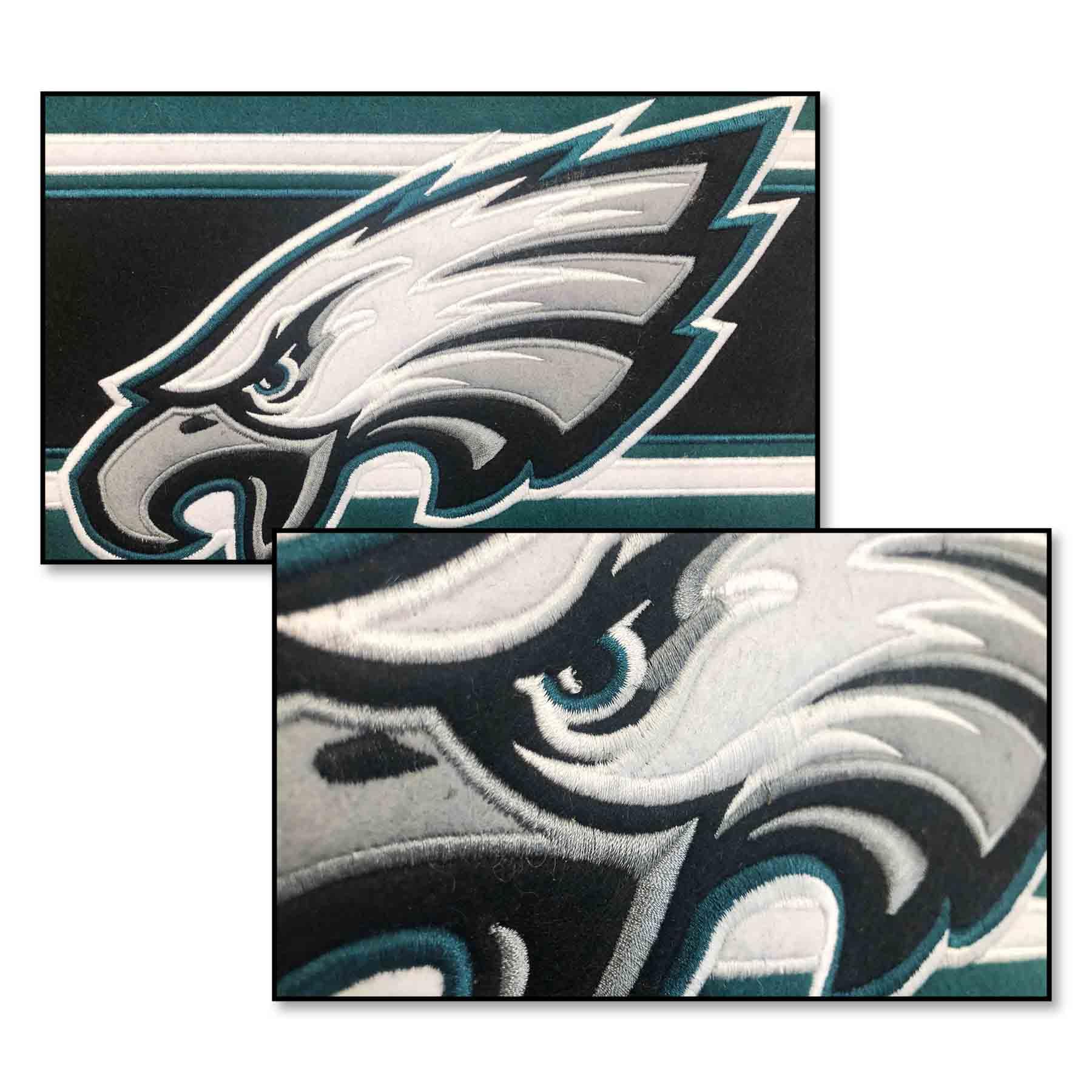 WinCraft Philadelphia Eagles Embroidered and Sewn Pennant - Sports Collectibles, Sports Memorabilia, Sports Fan Shop, Sports Gifts