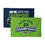 Northwest NFL Super Bowl 2026 Seattle Seahawks Multi Champs Built Fan Towel 2-Pack, 16 x 25 in - Sports Gifts, Sports Memorabilia, Sports Collectibles, Fan Shop