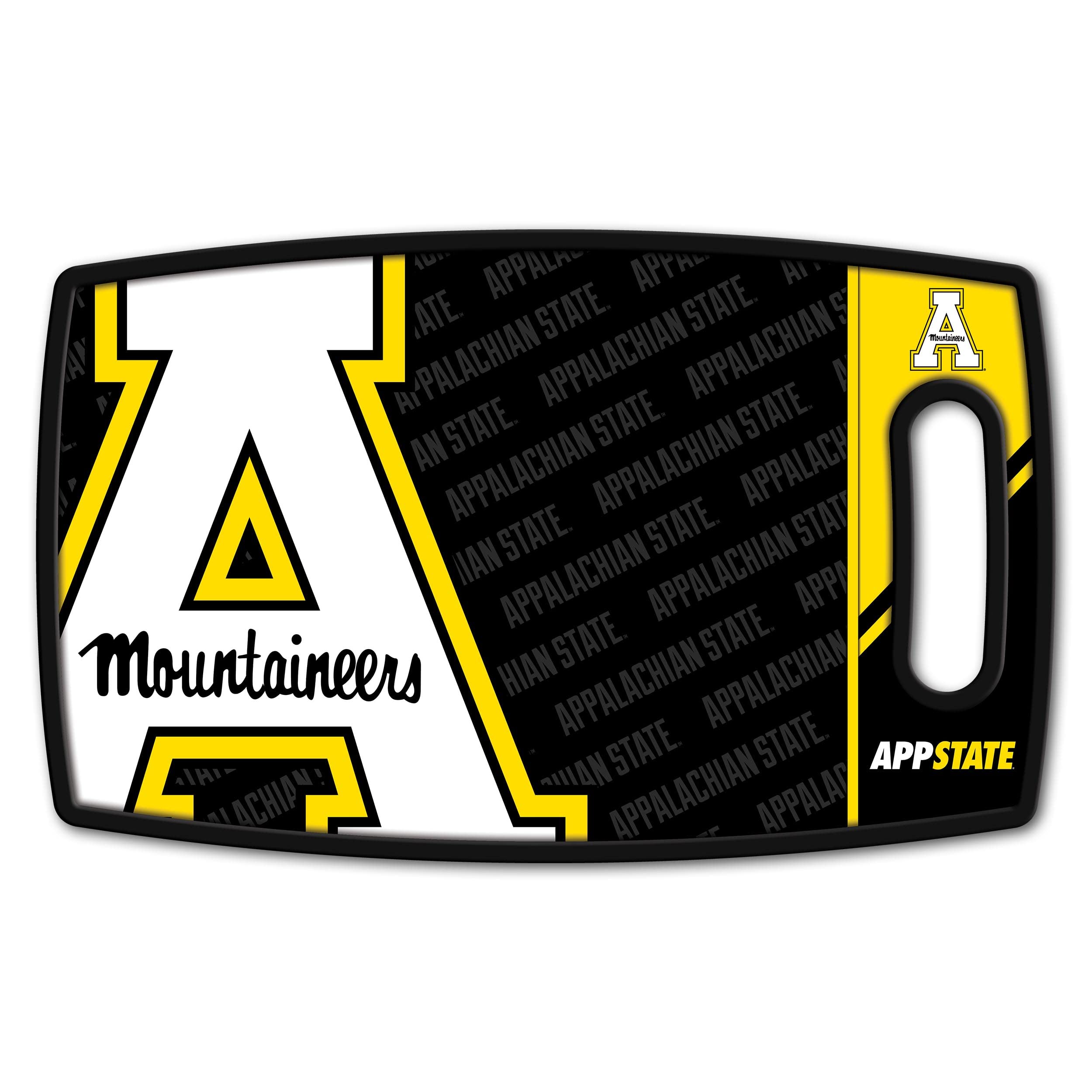 YouTheFan NCAA Appalachian State Mountaineers Logo Series Cutting Board - Sports Collectibles, Sports Memorabilia, Sports Fan Shop, Sports Gifts