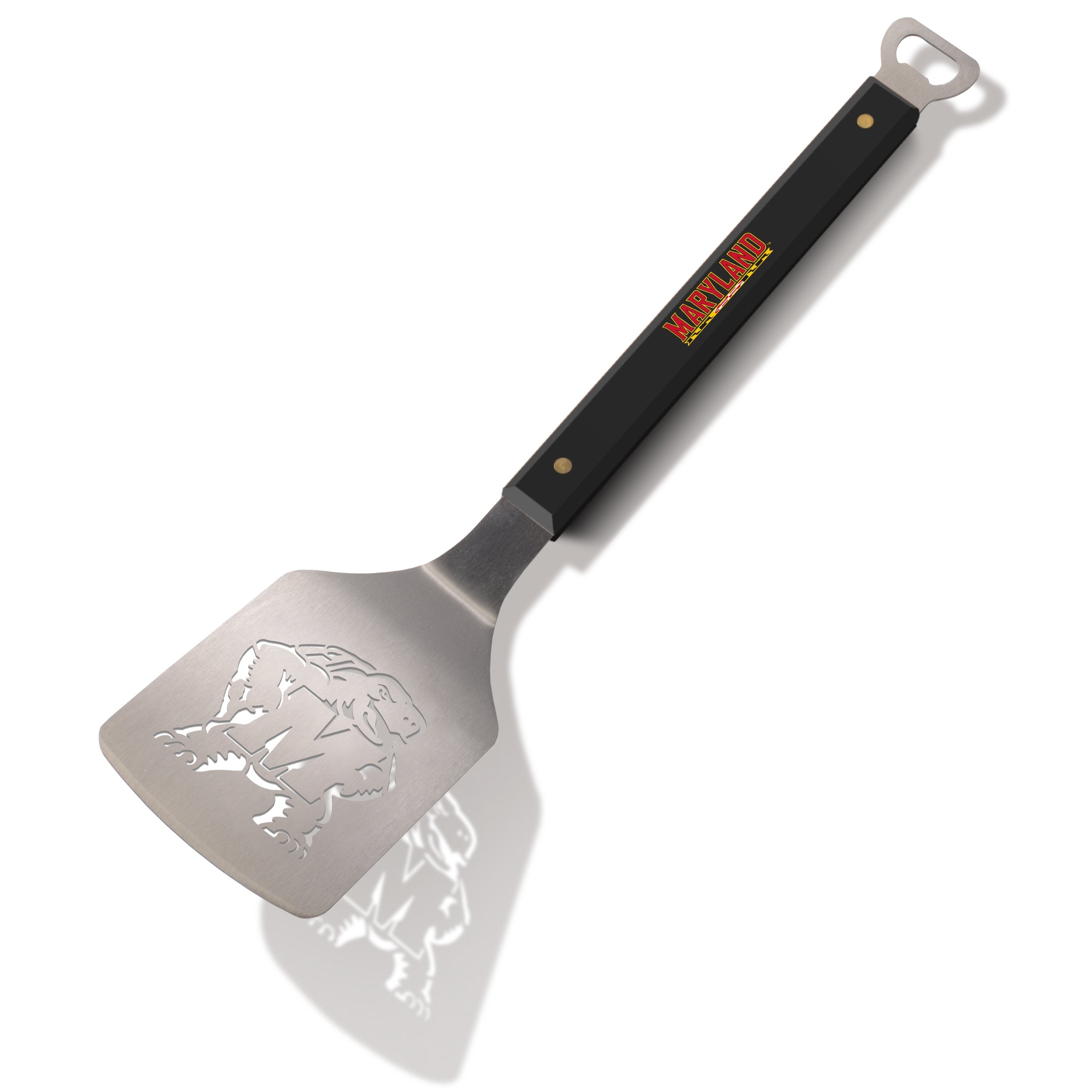 NCAA Maryland Terrapins Spirit Series Sportula Stainless Steel Grilling Spatula - Sports Collectibles, Sports Memorabilia, Sports Fan Shop, Sports Gifts