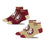 For Bare Feet NCAA FLORIDA STATE SEMINOLES Front and Center 2 Pack Team Colors Large - Sports Gifts, Sports Memorabilia, Sports Collectibles, Fan Shop