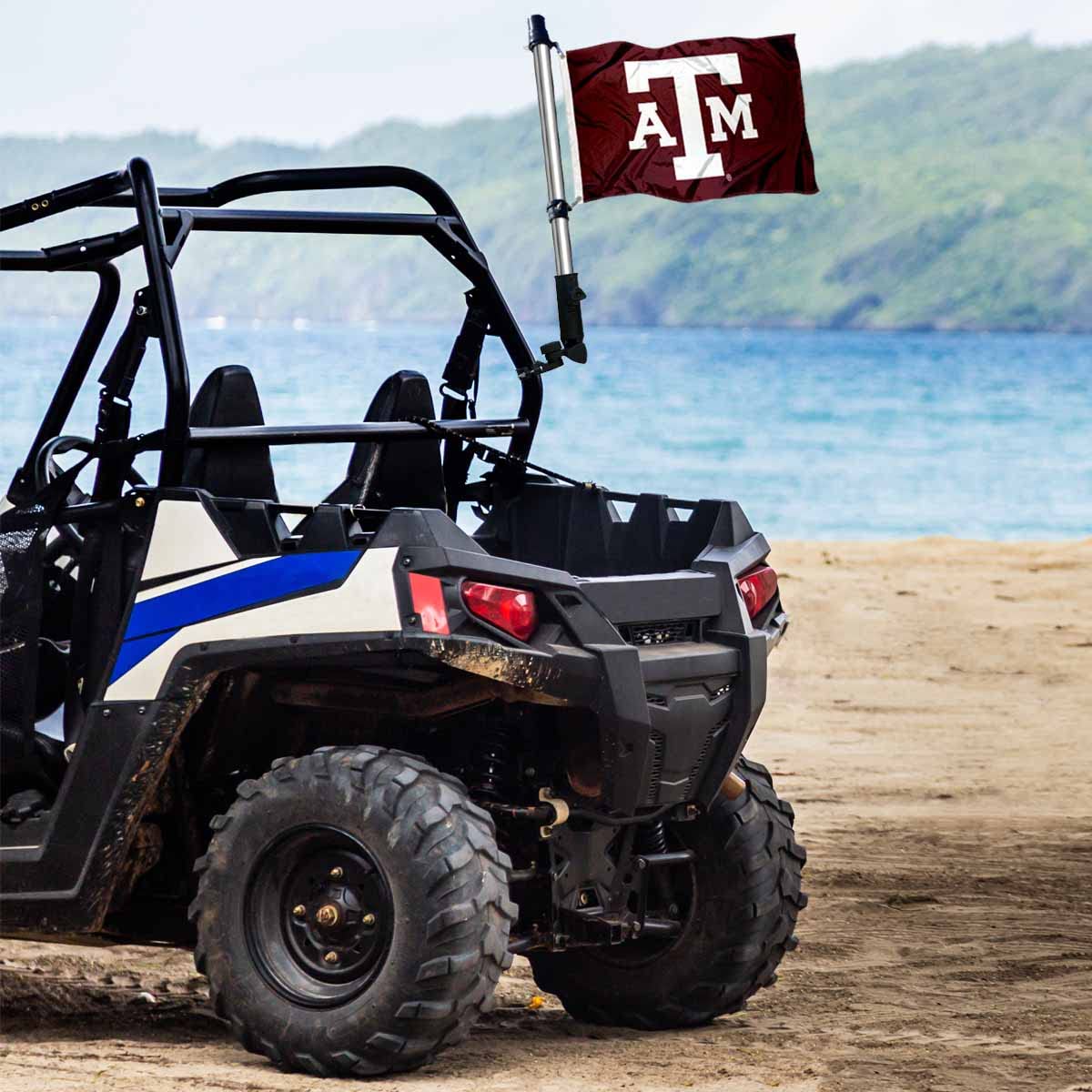 College Flags & Banners Co. Texas A&M Golf Cart and Boat Flag - Sports Collectibles, Sports Memorabilia, Sports Fan Shop, Sports Gifts