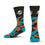For Bare Feet NFL MIAMI DOLPHINS Shattered Camo Crew Sock Team Color Large - Sports Gifts, Sports Memorabilia, Sports Collectibles, Fan Shop