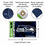 Seattle Seahawks Super Bowl LX Champions Banner Flag - Sports Gifts, Sports Memorabilia, Sports Collectibles, Fan Shop