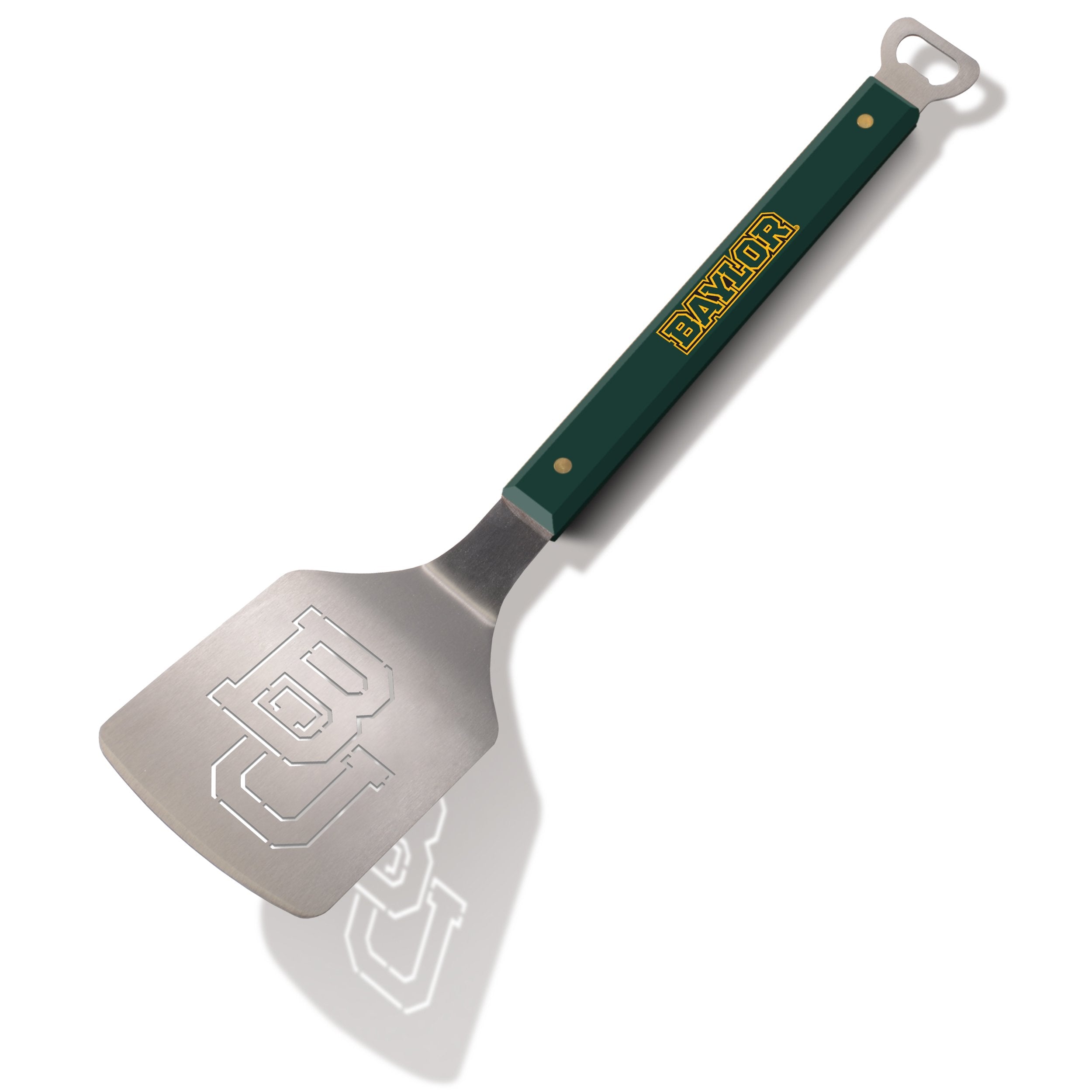 NCAA Baylor Bears Spirit Series Sportula Stainless Steel Grilling Spatula - Sports Collectibles, Sports Memorabilia, Sports Fan Shop, Sports Gifts