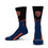 For Bare Feet NFL CHICAGO BEARS Black Wave Crew Sock Team Color YOUTH - Sports Gifts, Sports Memorabilia, Sports Collectibles, Fan Shop