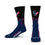 For Bare Feet NFL HOUSTON TEXANS Black Wave Crew Sock Team Color YOUTH - Sports Gifts, Sports Memorabilia, Sports Collectibles, Fan Shop