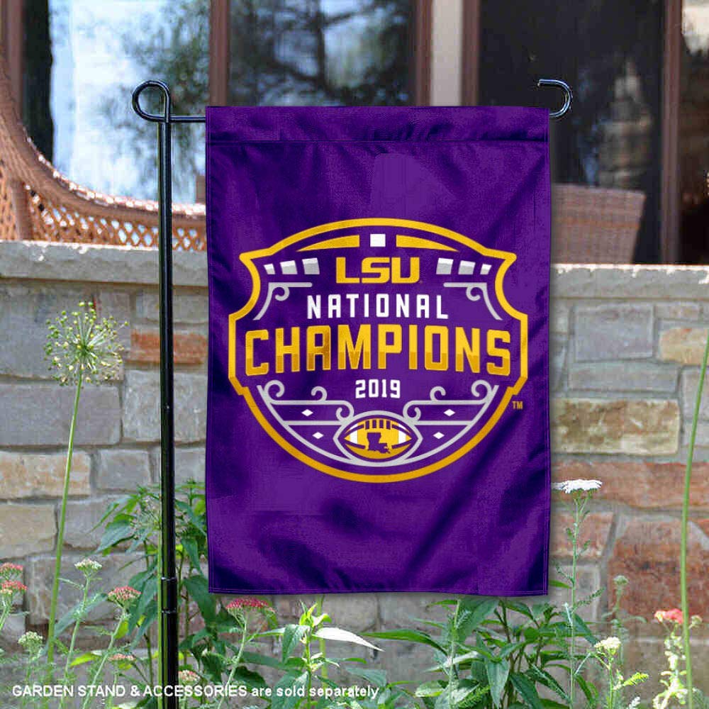 Louisiana State LSU Tigers College Football Playoff National Championship Garden Banner Flag - Sports Collectibles, Sports Memorabilia, Sports Fan Shop, Sports Gifts