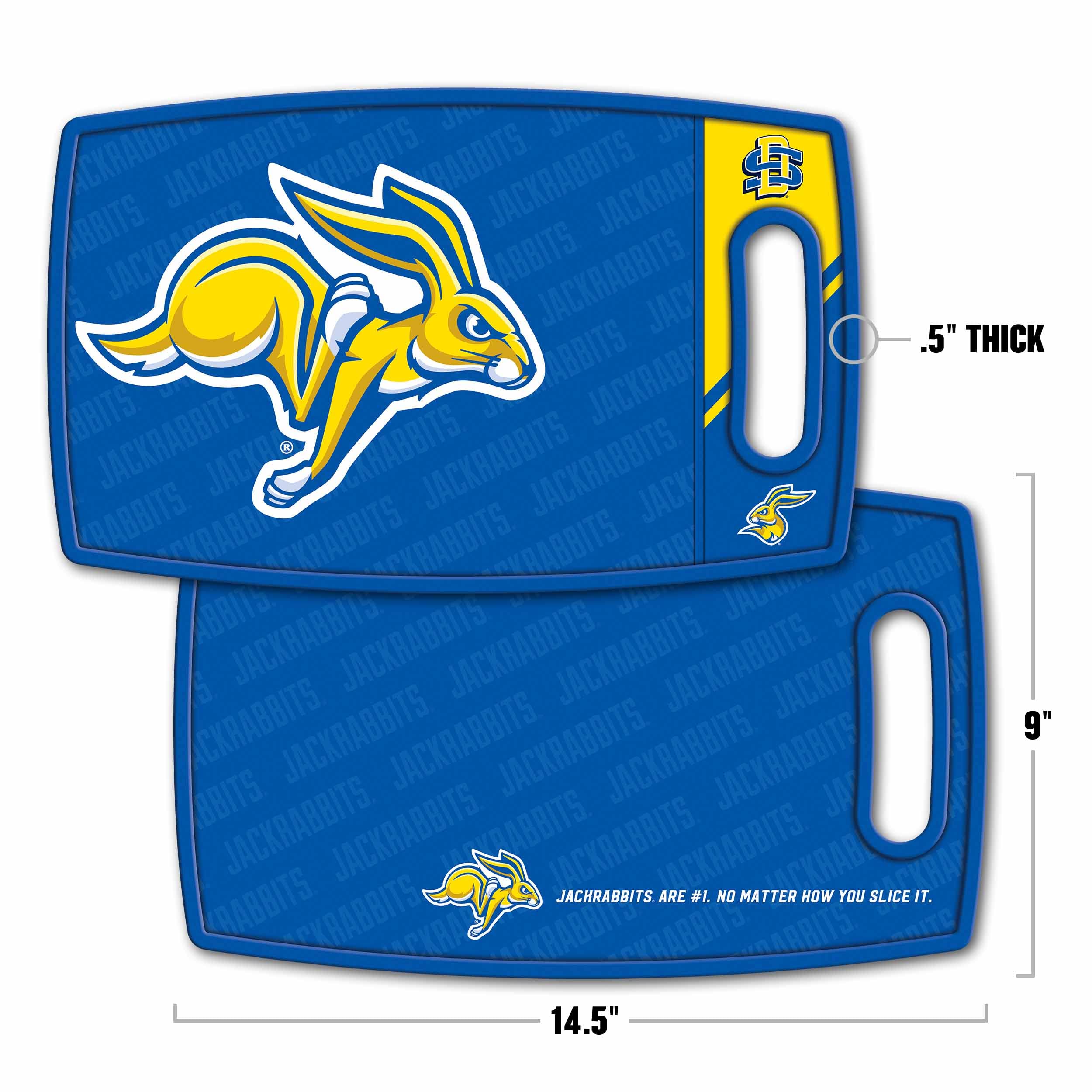 YouTheFan NCAA South Dakota State Jackrabbits Logo Series Cutting Board - Sports Collectibles, Sports Memorabilia, Sports Fan Shop, Sports Gifts