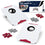 Wild Sports NCAA Ohio State Buckeyes Pro Football All-Weather Cornhole Set - Travel Bean Bag Toss Set Includes 8 Bean Bags - Sports Collectibles, Sports Memorabilia, Sports Fan Shop, Sports Gifts