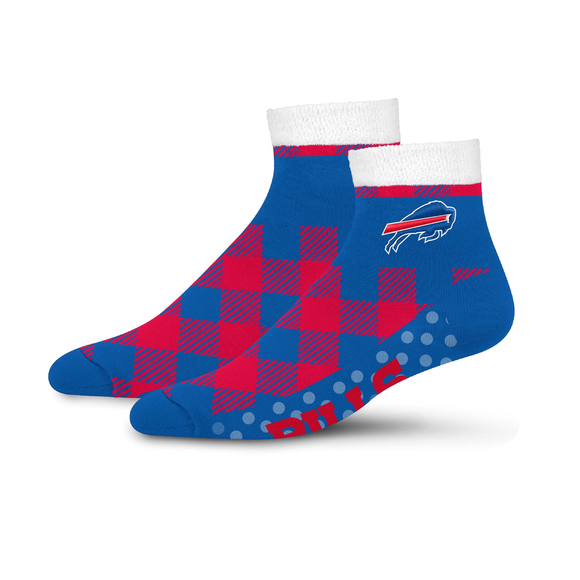 For Bare Feet NFL BUFFALO BILLS Cozy Buff Plush Cabin Sock Team Color OSFM - Sports Gifts, Sports Memorabilia, Sports Collectibles, Fan Shop