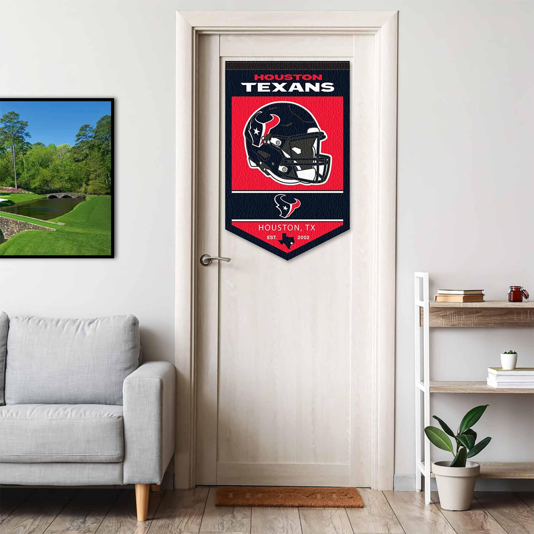 WinCraft Houston Texans Heritage History Banner Pennant - Sports Collectibles, Sports Memorabilia, Sports Fan Shop, Sports Gifts