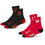 For Bare Feet NCAA Maryland Terrapins Quarter Sock Two Pack Team Colors Large - Sports Gifts, Sports Memorabilia, Sports Collectibles, Fan Shop