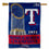 WinCraft Texas Rangers 2023 World Champions House Banner Flag - Sports Collectibles, Sports Memorabilia, Sports Fan Shop, Sports Gifts