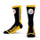 For Bare Feet NFL PITTSBURGH STEELERS MVP Crew Sock Team Color Large - Sports Gifts, Sports Memorabilia, Sports Collectibles, Fan Shop