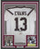 Framed Autographed/Signed Mike Evans 35x39 Texas A&M White College Football Jersey PSA/DNA COA