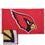 WinCraft Arizona Cardinals Embroidered Nylon Flag - Sports Collectibles, Sports Memorabilia, Sports Fan Shop, Sports Gifts