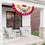 WinCraft Kansas City Chiefs Bunting Pleated Fan Banners - Sports Collectibles, Sports Memorabilia, Sports Fan Shop, Sports Gifts