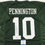 Autographed/Signed Chad Pennington New York Green Football Jersey Beckett BAS COA