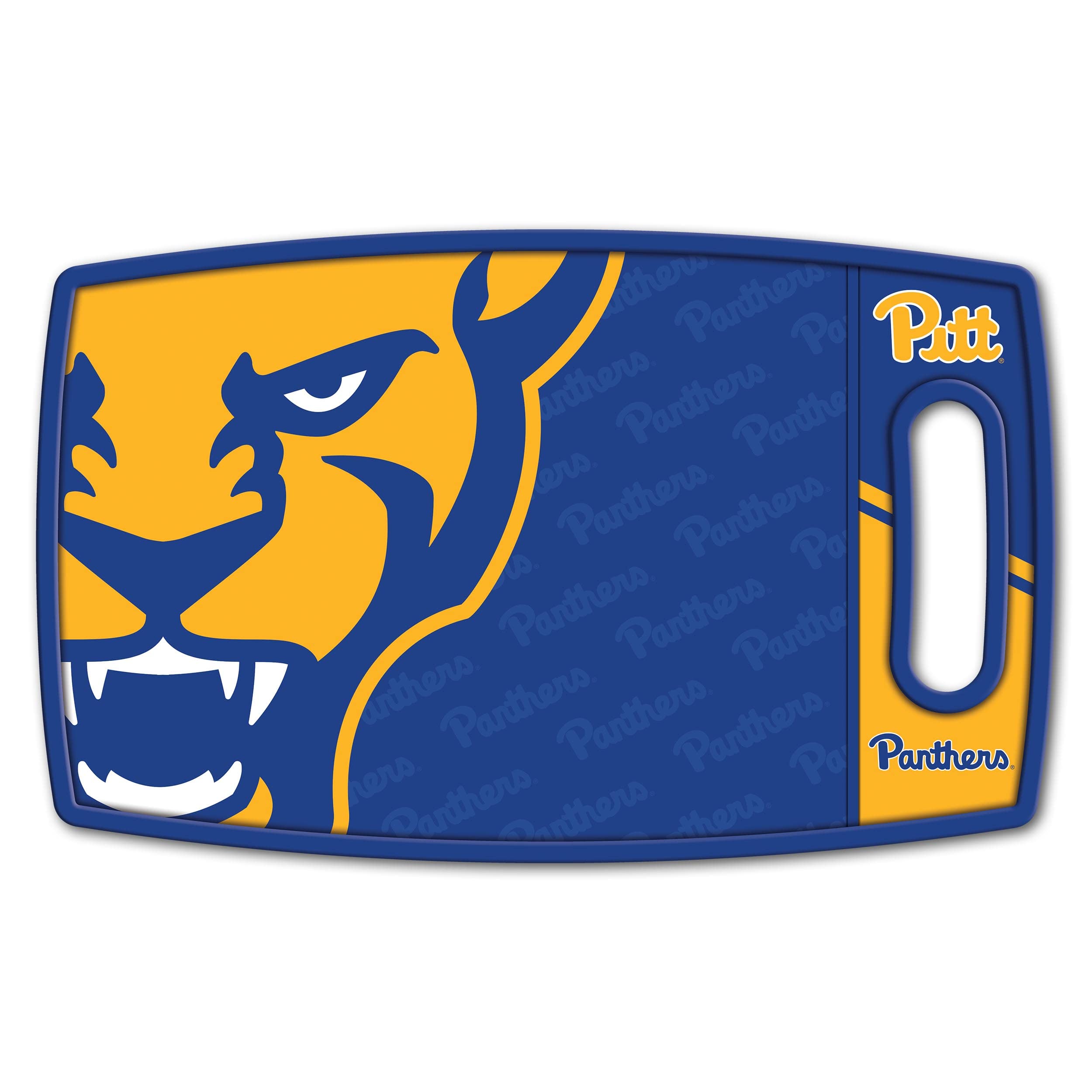 YouTheFan NCAA Pittsburgh Panthers Logo Series Cutting Board - Sports Collectibles, Sports Memorabilia, Sports Fan Shop, Sports Gifts