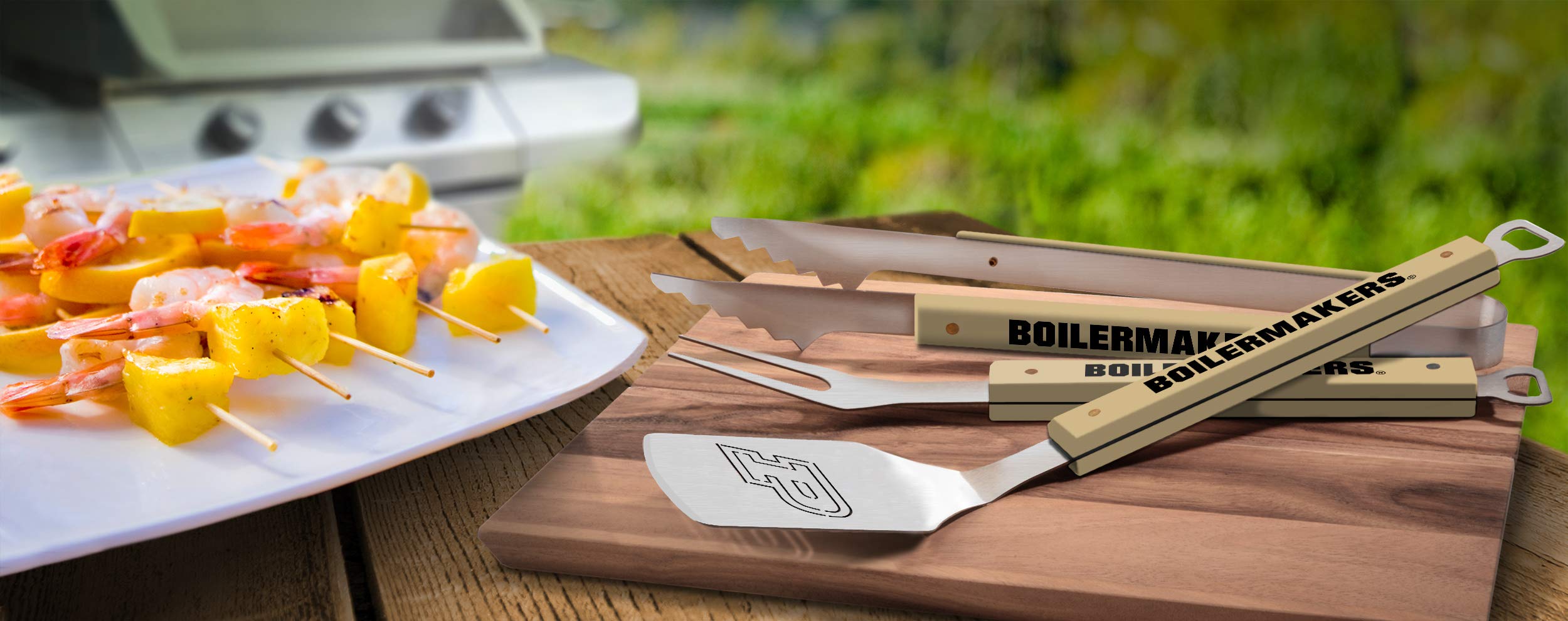 YouTheFan NCAA Spirit Series 3pc BBQ Set - Sports Collectibles, Sports Memorabilia, Sports Fan Shop, Sports Gifts